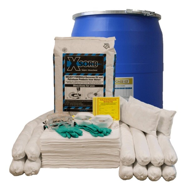 Xsorb Spill Kit, Oil-Only Select, 55 gal. - XKD550S