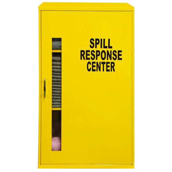 Condor Spill Kit, 17 gal Volume Absorbed per Kit, Wall Cabinet, Yellow - 35ZT06