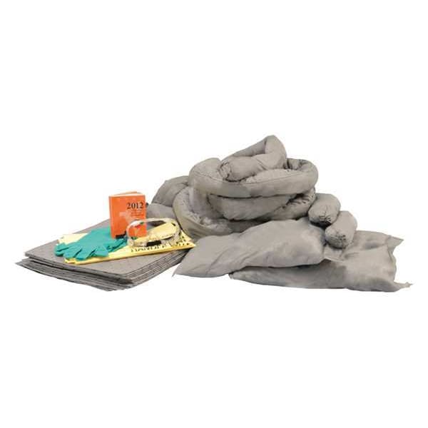 Condor Spill Kit Refill, 14 gal Volume Absorbed per Kit, 20 gal Capacity, Refill - 35ZR70