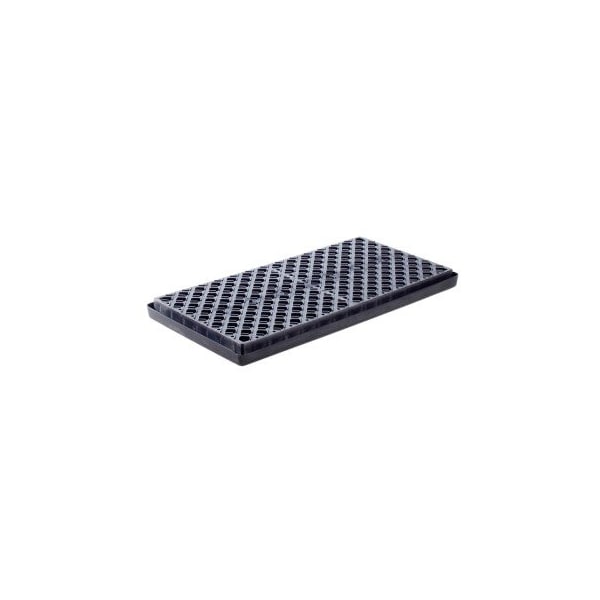 Pig PIG Utility Tray with Grate Black 49.25" L x 25.25" W x 3.25" H - PAK123-BK