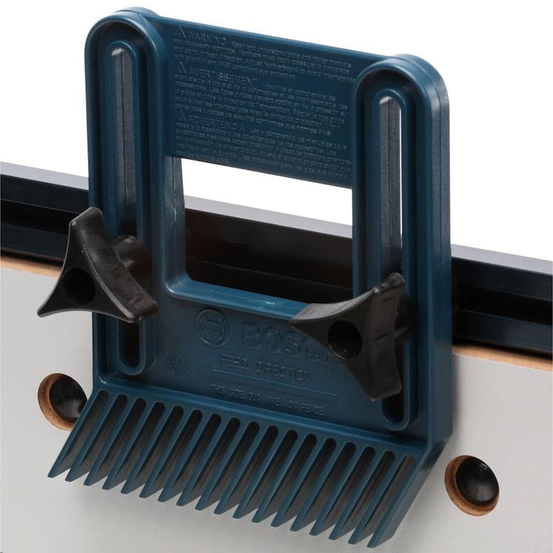 Mesa de enrutador para banco de trabajo de aluminio de 27 pulgadas x 18 pulgadas con puerto de manguera de vacío de 2-1/2 pulgadas - RA1181.