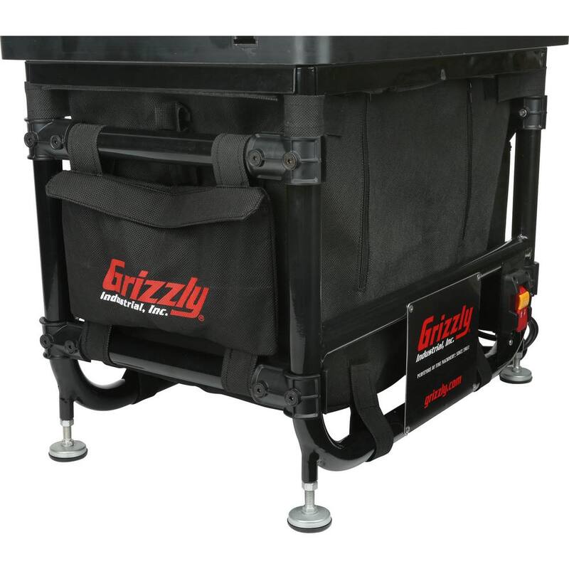 Mesa de enrutador portátil de la serie Industrial Grizzly - T28048