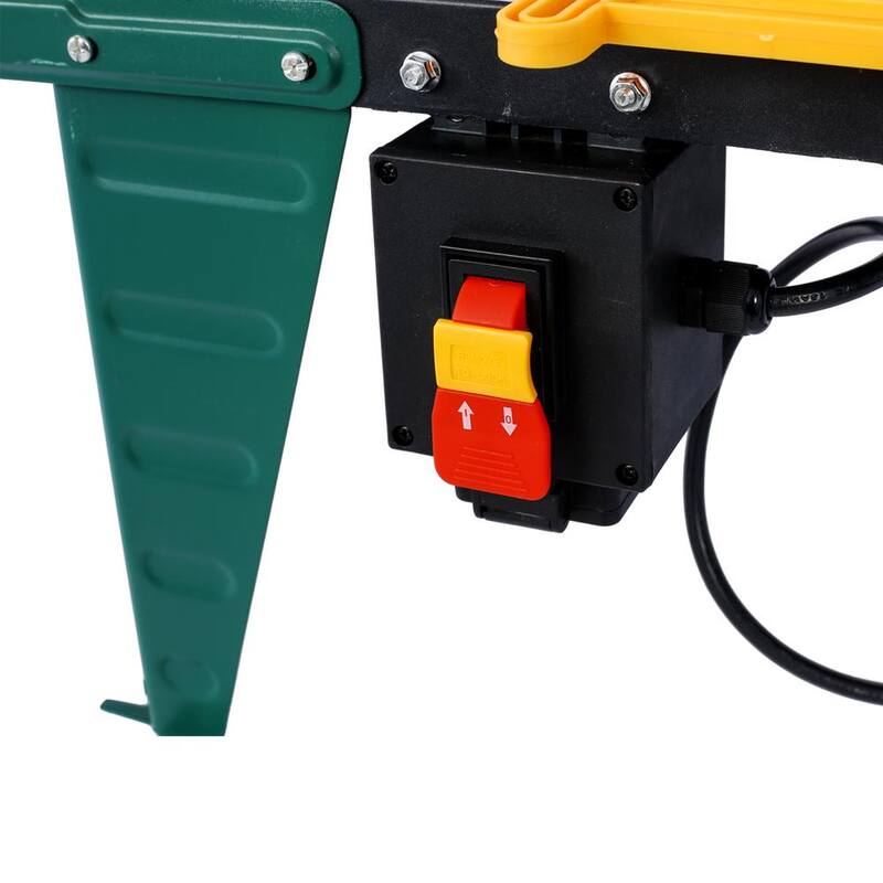 Mesa de enrutador eléctrico para banco de trabajo de madera de 34 in. de ancho x 13.5 in. de profundidad x 16 in. de altura, herramienta de carpintería artesanal, color verde - GH-LKW4-538