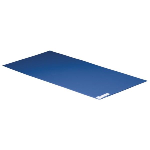 Pig PIG Sticky Steps Mat 120 sheets/case, 30 sheets/pad, 4 pads/case Blue 36" L x 18" W, 120PK - MAT194-BL