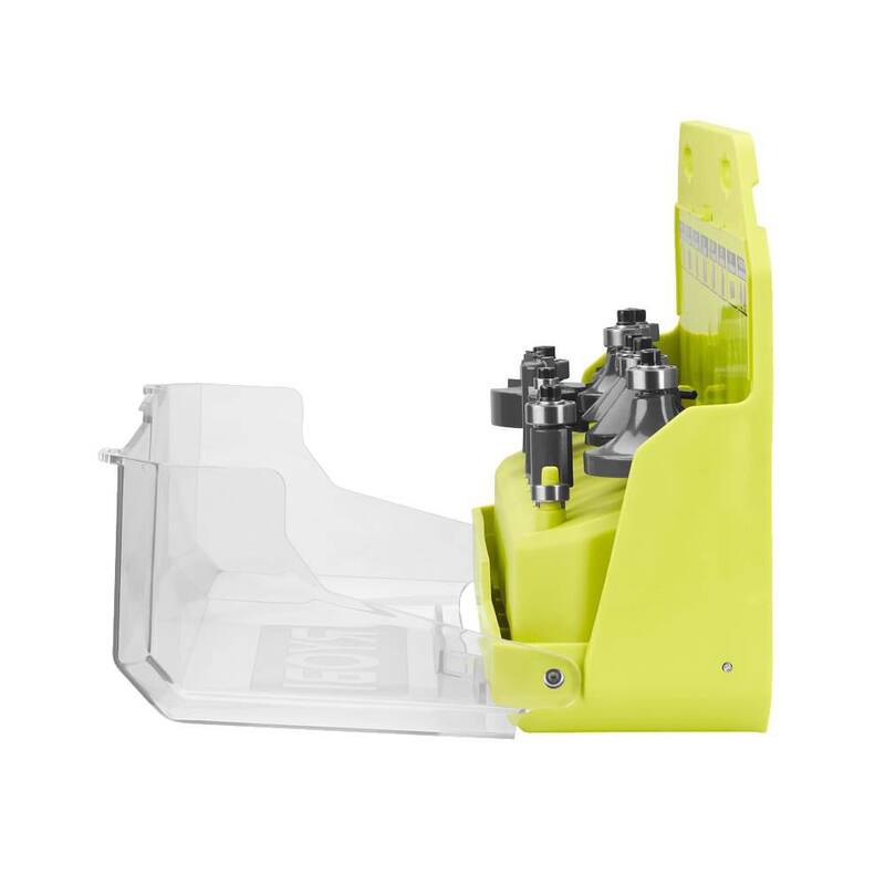 Juego de Brocas de Router Carburo de Vástago RYOBI (15 Piezas) - A25R151