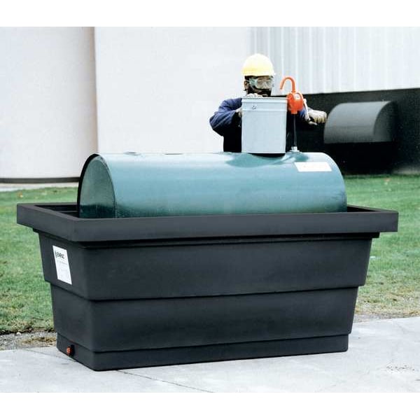 Little Giant Spill Deck, 33 gal Spill Capacity, 2 Drums, 3,000 lb Load Capacity, Steel - SSB-5125