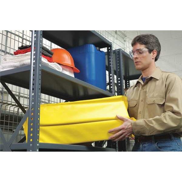 Enpac Drum Spill Cntnmnt Pallet, 1 Drum - 5750-YE-G
