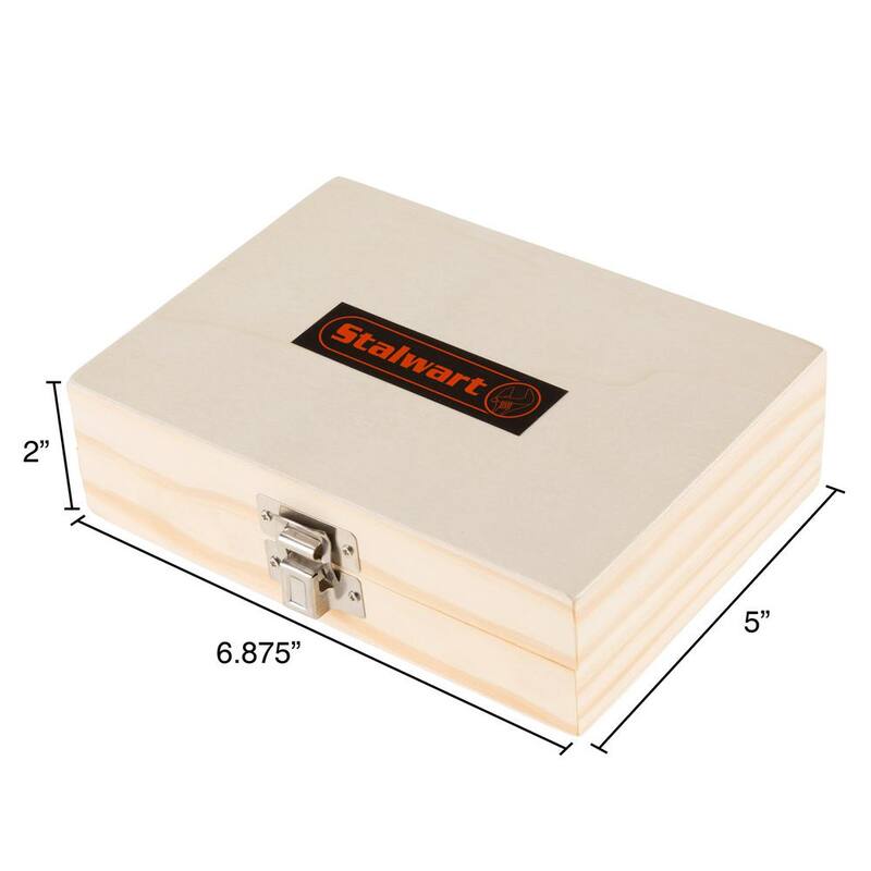 Juego de brocas para router con punta de carburo (15 piezas) - HW5500004