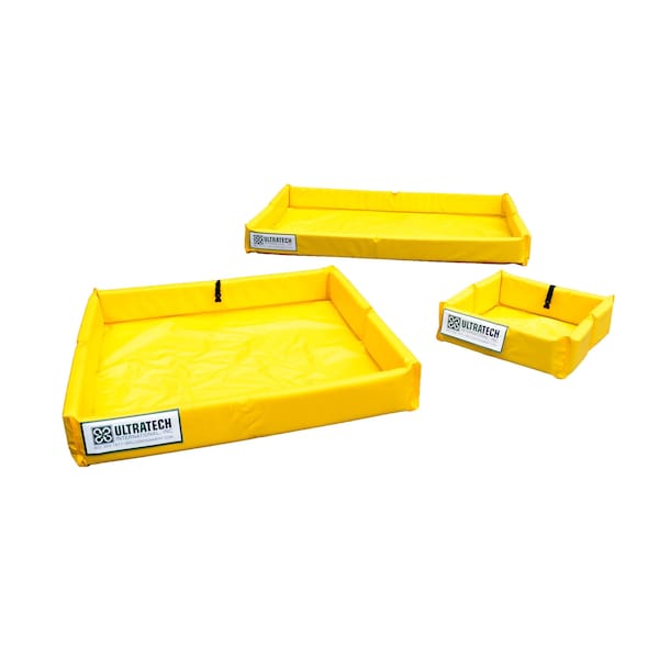 Ultratech Ultra-Containment Berm, Mini Foam Wall Model - 3' x 3' x 6" - 8845