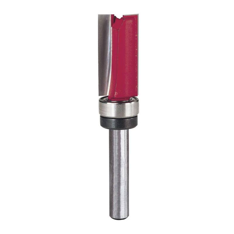 Fresa de carburo con rodamiento superior para recorte de mampostería de 1/2 pulgadas x 1 pulgada - DR50102