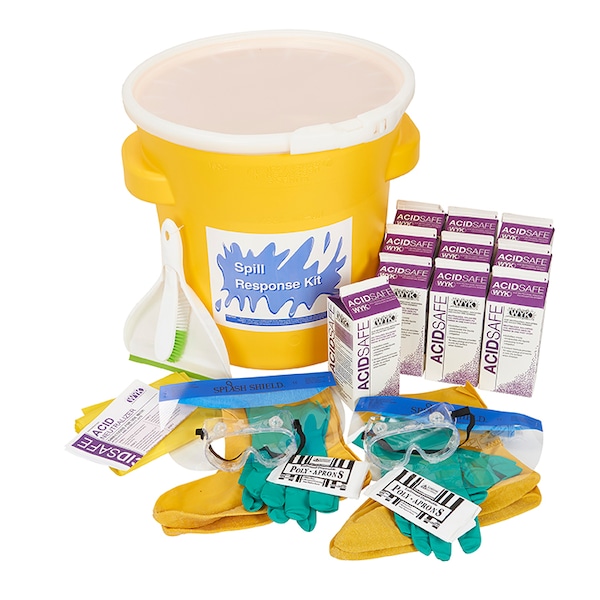 Wyk Spill Kit, Acidsafe, 20 gal. lon Drum - AS3120