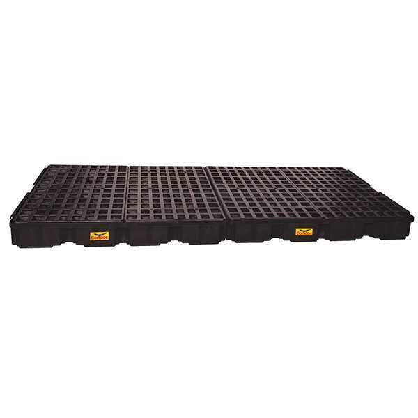 Condor Spill Deck, 121 gal Spill Capacity, 8 Drums, 10,000 lb Load Capacity, Polyethylene - 1688BDC