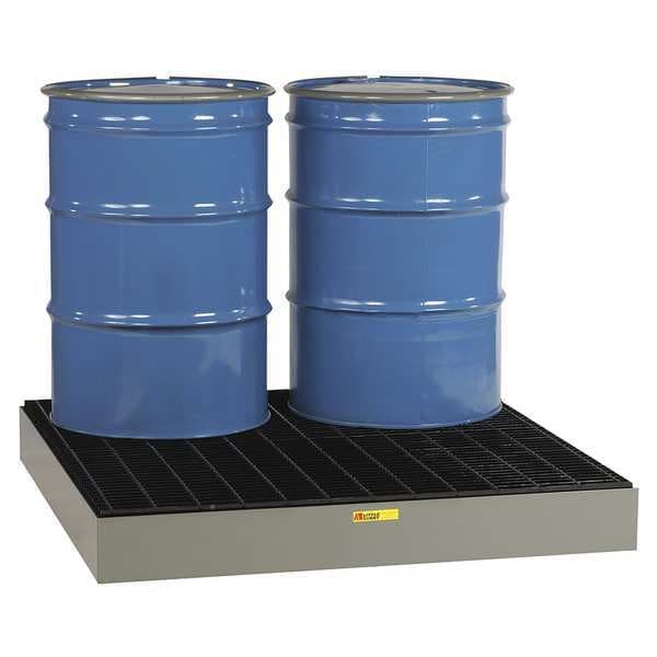 Little Giant Spill Deck, 66 gal Spill Capacity, 4 Drums, 6,000 lb Load Capacity, Steel - SSB-5151