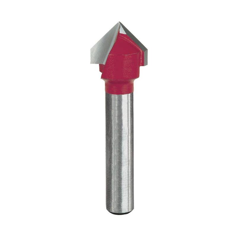 DIABLO 1/2 pulg. Broca para ranurar en V de carburo - DR20104