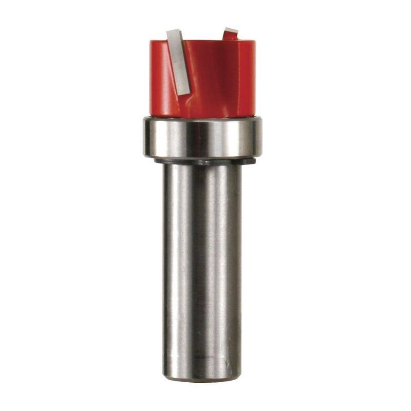 Router de garganta con rodamiento superior de carburo de 3/4 pulgadas x 1/2 pulgadas - DR16520