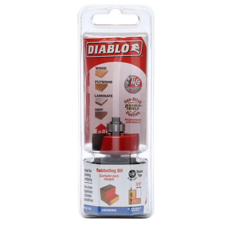 Fresa para router de rebordeado de 1/2 pulgada de altura - DR32100