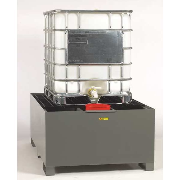Little Giant IBC Dispensing Station, 400 gal Spill Capacity, 10,000 lb. Load Capacity, Steel - SST-IBC-2