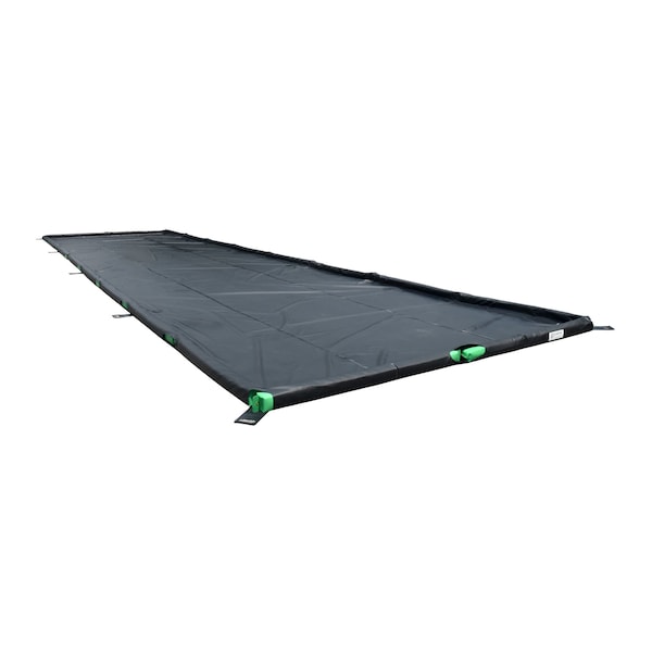 Ultratech Ultra-Containment Berm, Foam Wall Plus Model - 10' x 10' x 4" - Copolymer 2000 - 8951