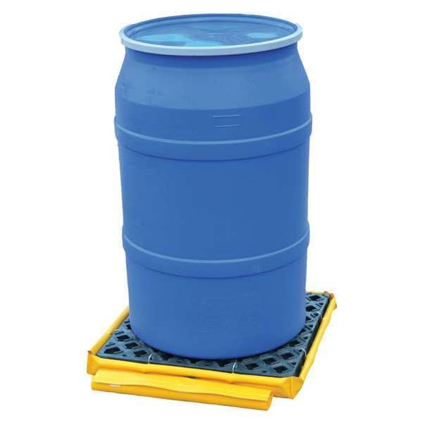 Ultratech Spill Deck, 77 gal Spill Capacity, 1 Drums, 1,500 lb Load Capacity, Polyethylene - 1360