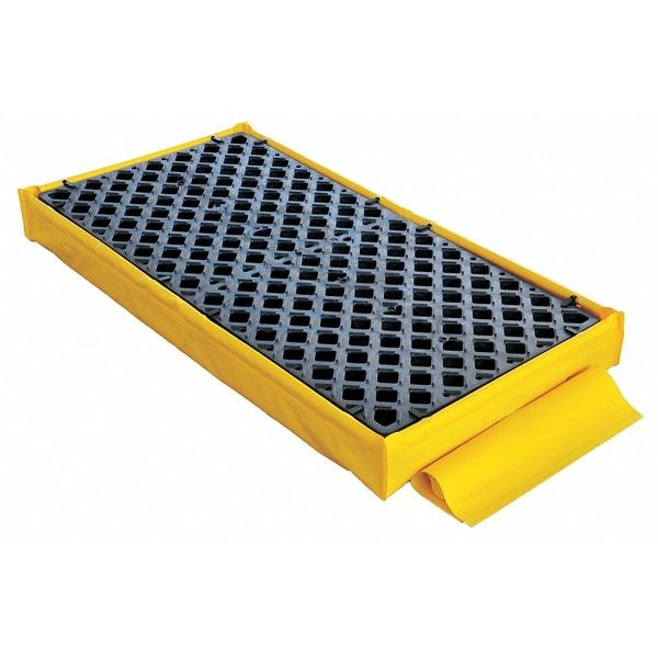 Ultratech Spill Deck, 88 gal Spill Capacity, 2 Drums, 3,000 lb Load Capacity, Polyethylene - 1361