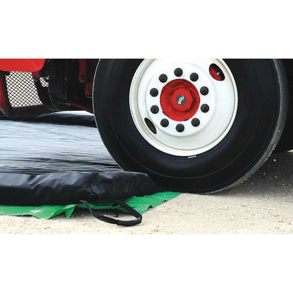Ultratech Spill Cont. Berm, Foam Wall, 897 gal., PVC - 8477
