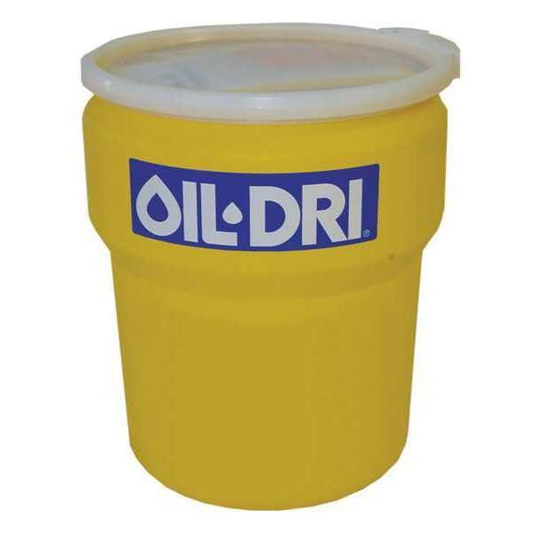 Oil-Dri Spill Kit, 10 gal Volume Absorbed per Kit, 10 gal Capacity, Lab Pack, White - L91510
