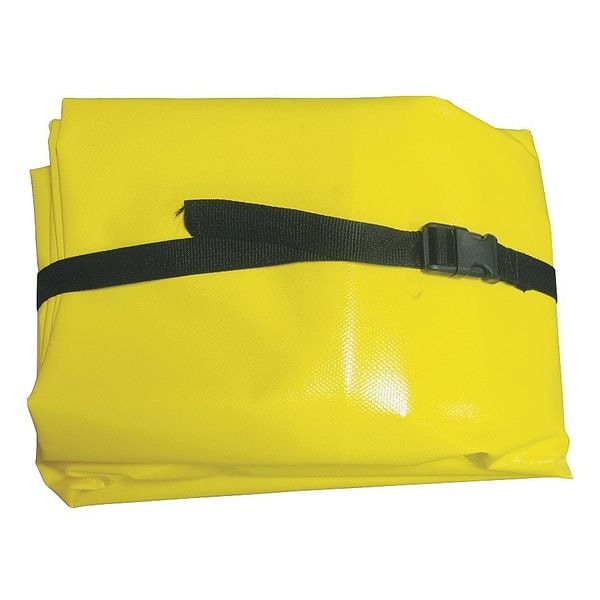 Brady Lightweight Portable Spill Containment Berm, 4'x 4', Sump Capacity 79 gal - SB-SL44