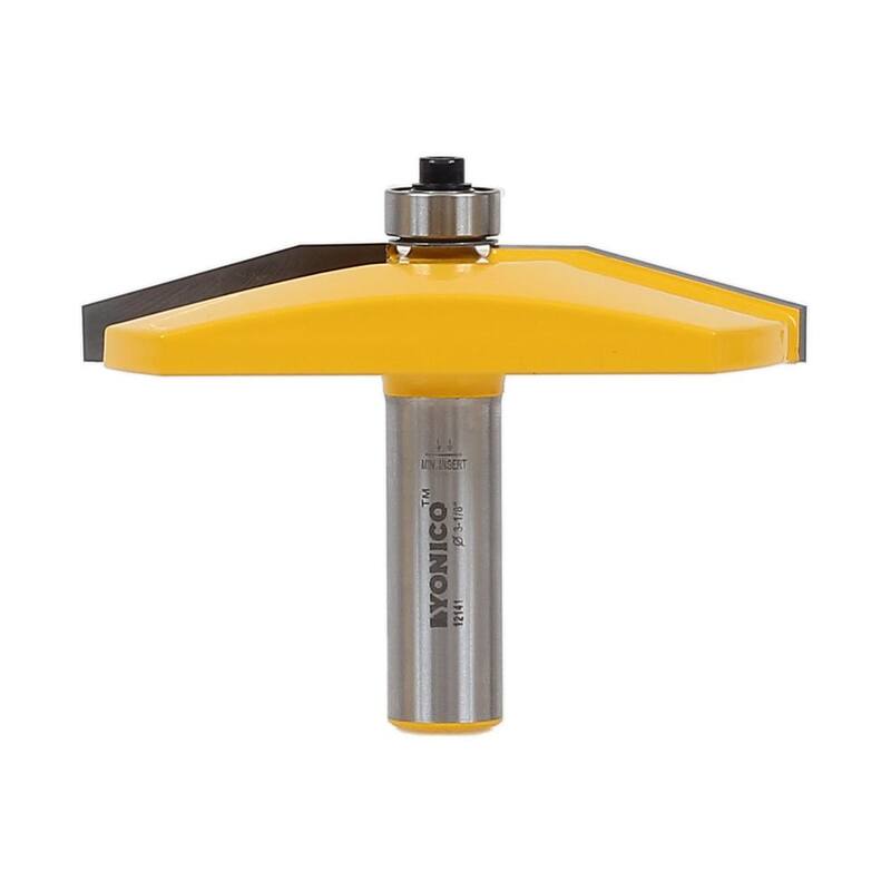 Yonico Raised Panel Bevel 1/2 pulg. Broca enrutadora con punta de carburo de 12141