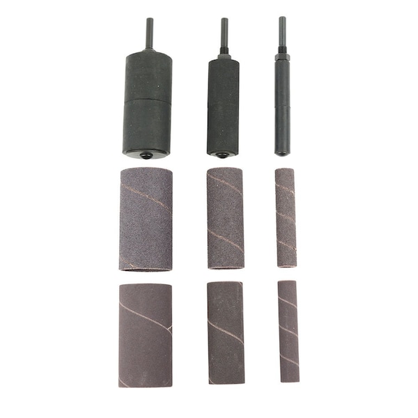 Big Horn 9 Piece 3 Inch Drum Super Long Sand Kit - 19540