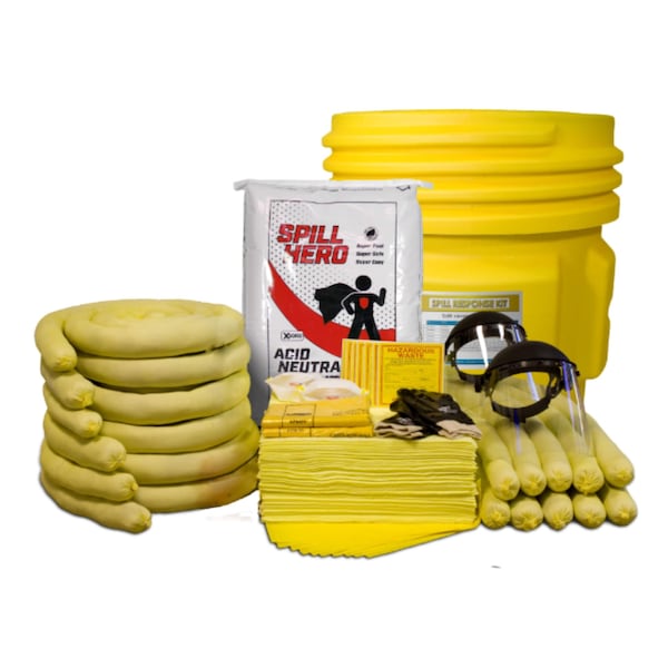Xsorb Spill Kit, Acid Neutralizer, 65 gal. - XKD65N