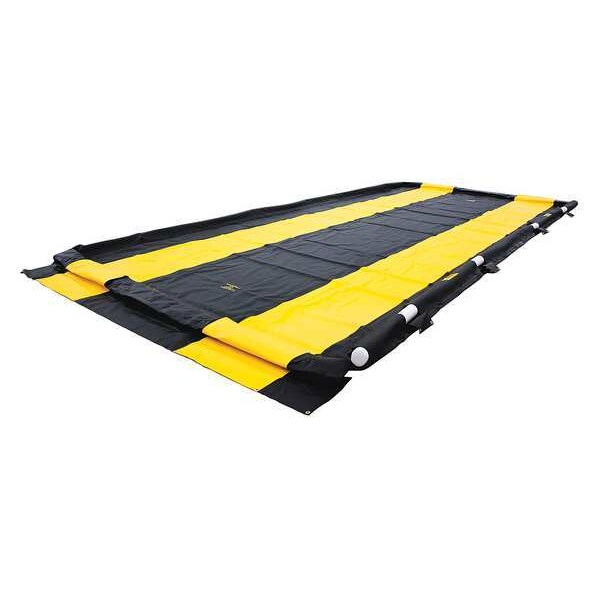 Justrite Spill Berm, 54 ft. L x 14 ft. W x 4 in. H - 28581