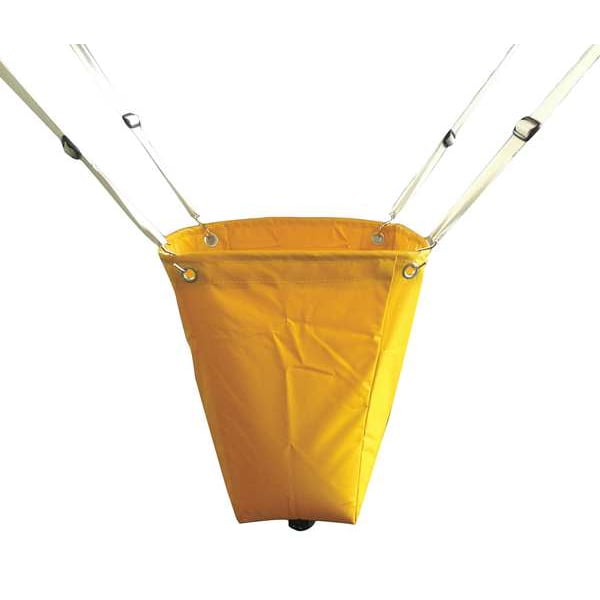 Zoro Select Roof Leak Diverter, 18x18 In., Yellow - 42X297