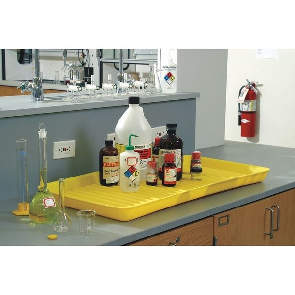 Eagle Mfg Spill Containment Tray, 5 gal Spill Capacity, 5 gal Load Capacity, Polyethylene - 1677
