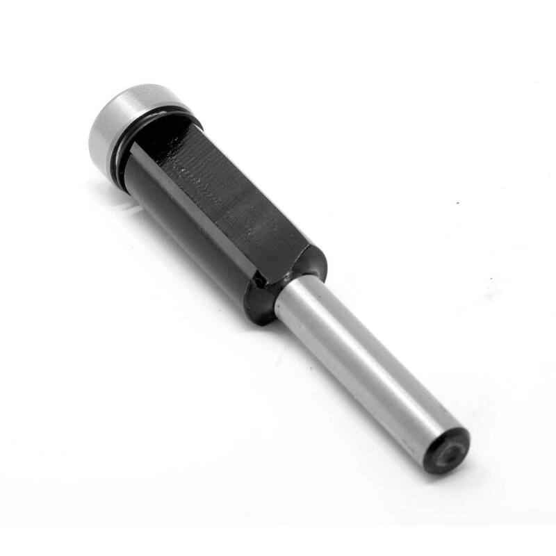 Fresa de corte al ras de carburo con punta de carburo de 1/2 pulgada y vástago de 1/4 pulgada con longitud de corte de 1 pulgada - RB404FT