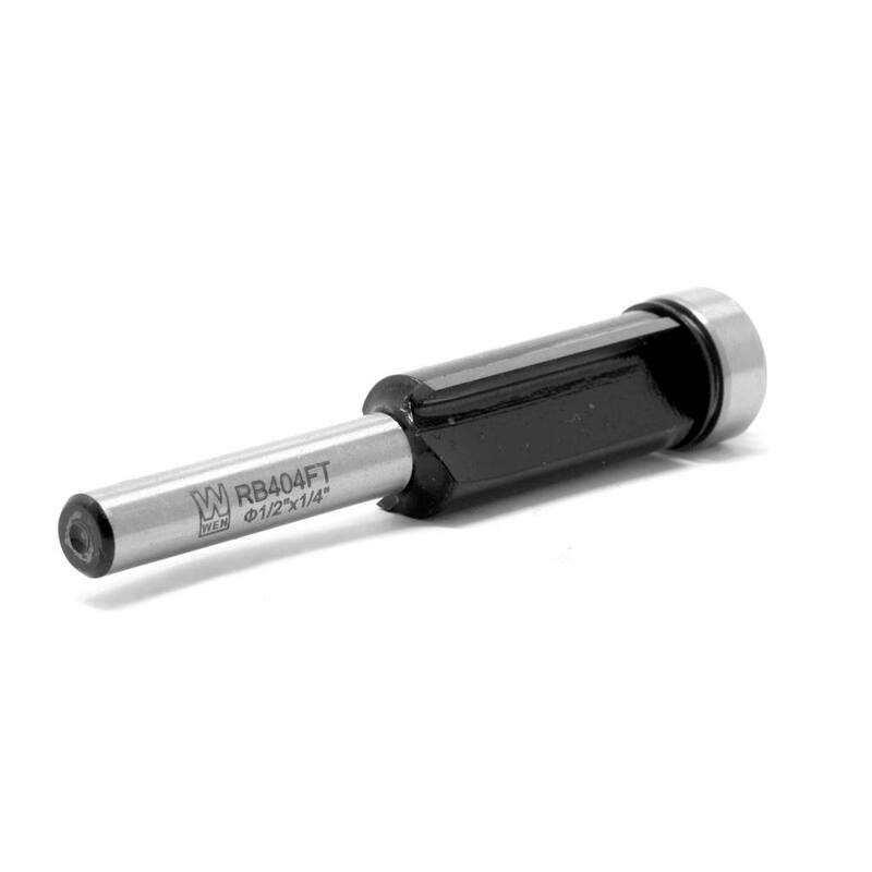 Fresa de corte al ras de carburo con punta de carburo de 1/2 pulgada y vástago de 1/4 pulgada con longitud de corte de 1 pulgada - RB404FT
