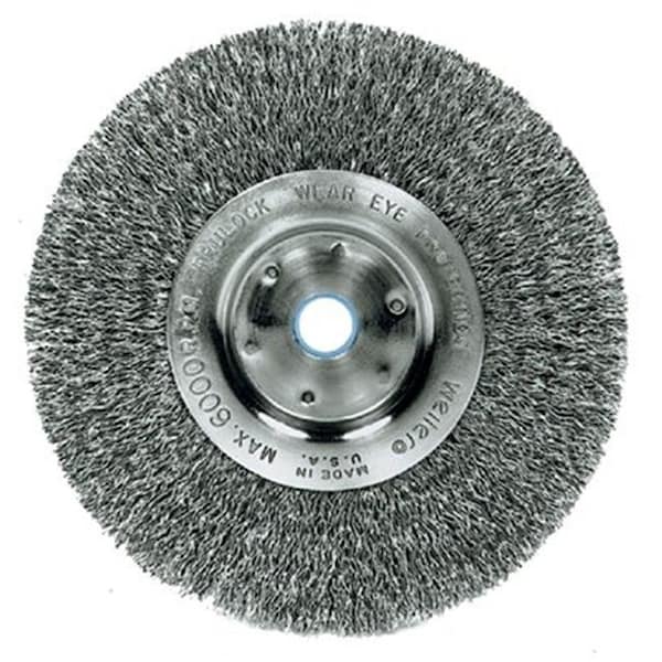 Weiler Weiler 804-01178 8 Inch Narrow Crimped Wire Wheel .014 W-3-4 Inch - 804-01178