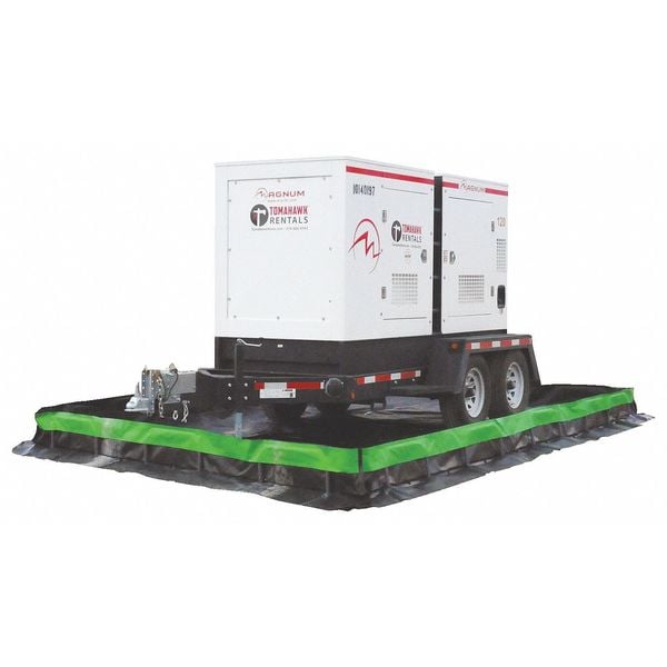 Ultratech Collapsible Berm, CP2K, 6 ft. L, 4 ft. W - 8405