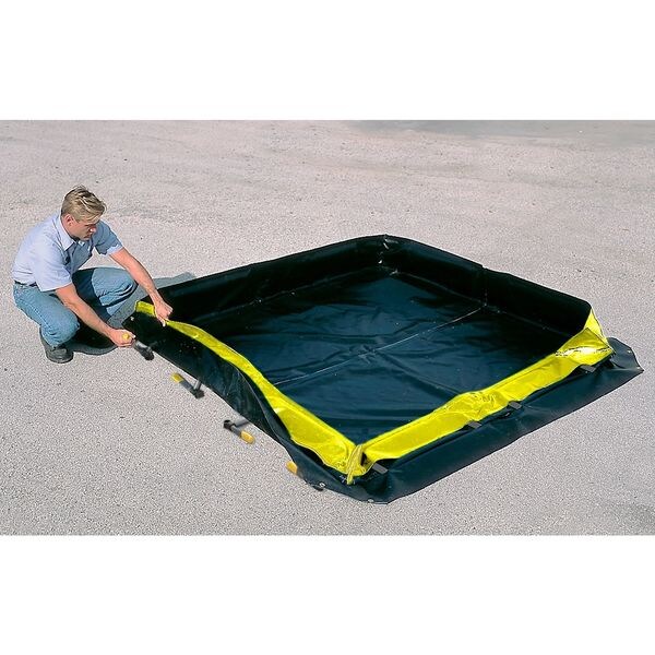Ultratech Collapsible Berm, CP2K, 6 ft. L, 4 ft. W - 8405