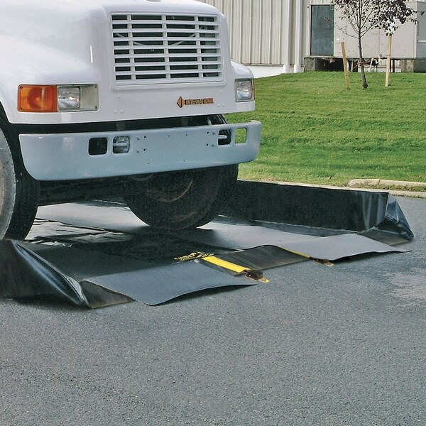 Pig Spill Containment Berm Track Belting 3' x 12' 12' L x 3' W, 2PK - PAK1597
