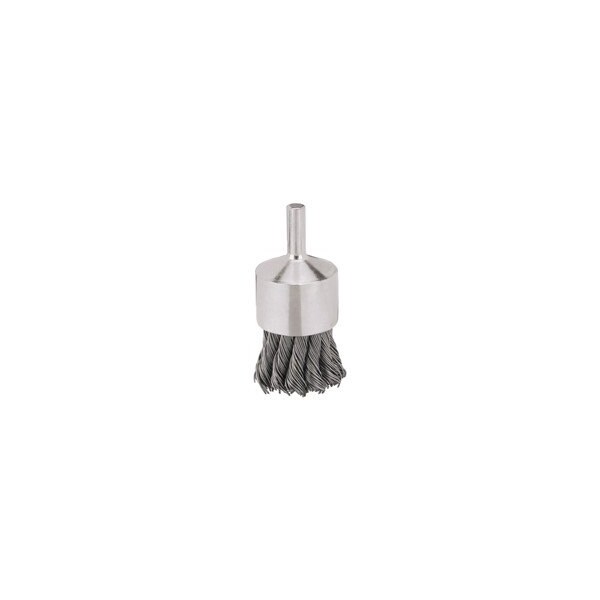 Dewalt Wire Wheel, 1in. x 1/4in. XP .020 Stainless Knot Wire End Brush - DW49057