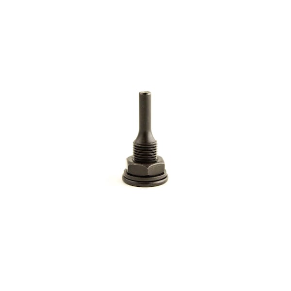 Brush Research Manufacturing 1300 Power Brush Adapter, 1/2"Arbor, 1/4" Stem, Left Hand Threaded, 1-7/8" OAL - 1300
