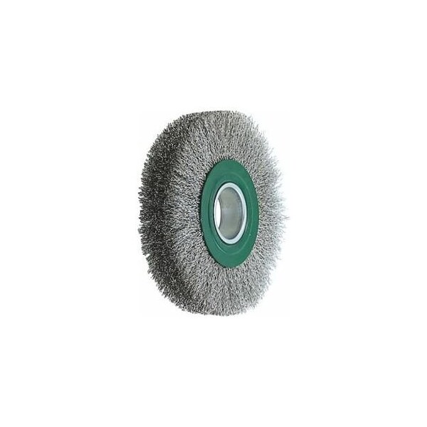 Holex Wheel Brush, 0.30 mm Stainless Steel Wire, Size: 200X38 - 570220 200X38