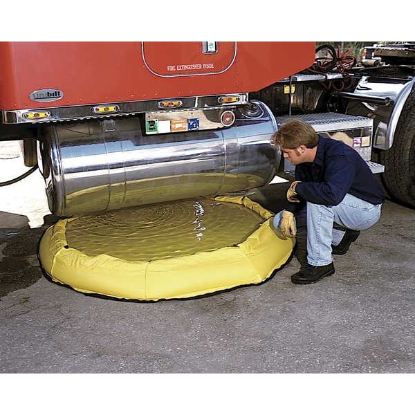 Ultratech Containment Pool, 20 gal, 8 In H - 8022-YEL