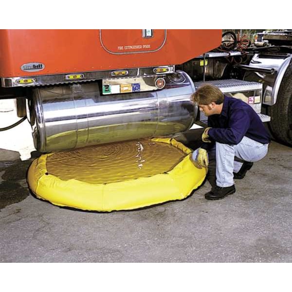 Ultratech Containment Pool, 20 gal, 8 In H - 8022-YEL