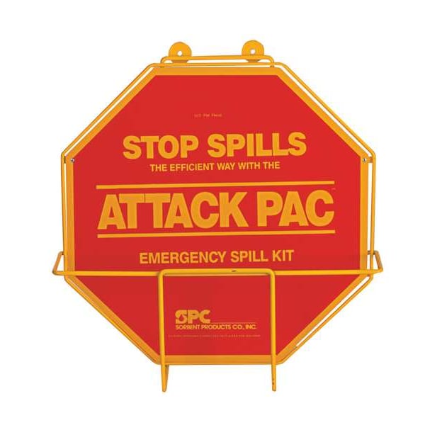 Brady Spill Kit, 7 gal Volume Absorbed per Kit, Bag, Silver - SKA-ATK-GRNG