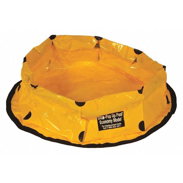 Ultratech Containment Pool, 66 gal, 12 In H - 8068-YEL