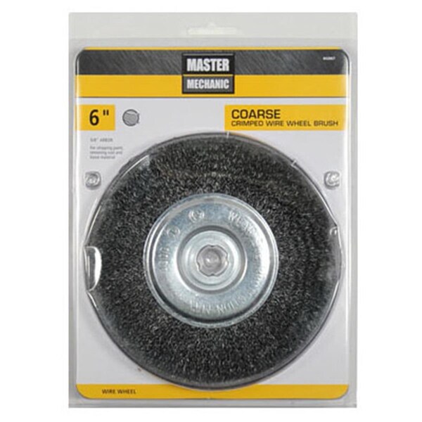 Disston 6 in. Master Mechanic Coarse Crimped Wire Wheel - 307025