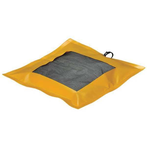 Eagle Mfg Sorbent Pad, 1 gal Spill Capacity, 1 gal Load Capacity, PVC Coated Fabric - T8340