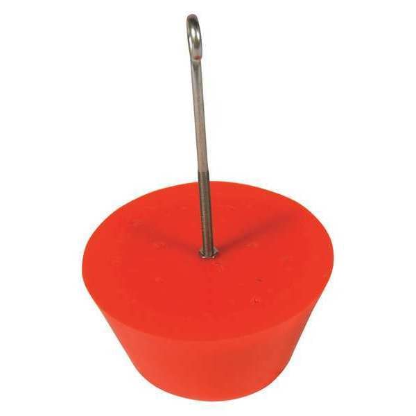 Ultratech Drain Plug, Orange, 8 In - 2118