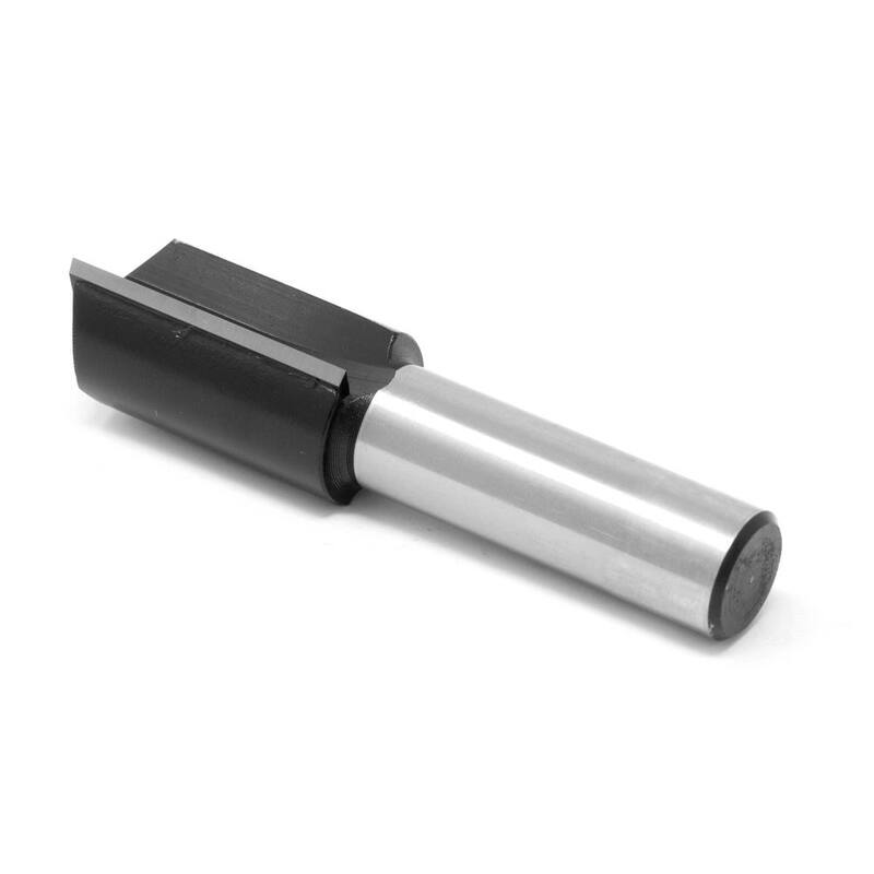 Broca recta de carburo con punta de 2 flautas de 3/4 de pulgada y mango de 1/2 de pulgada - RB112FF